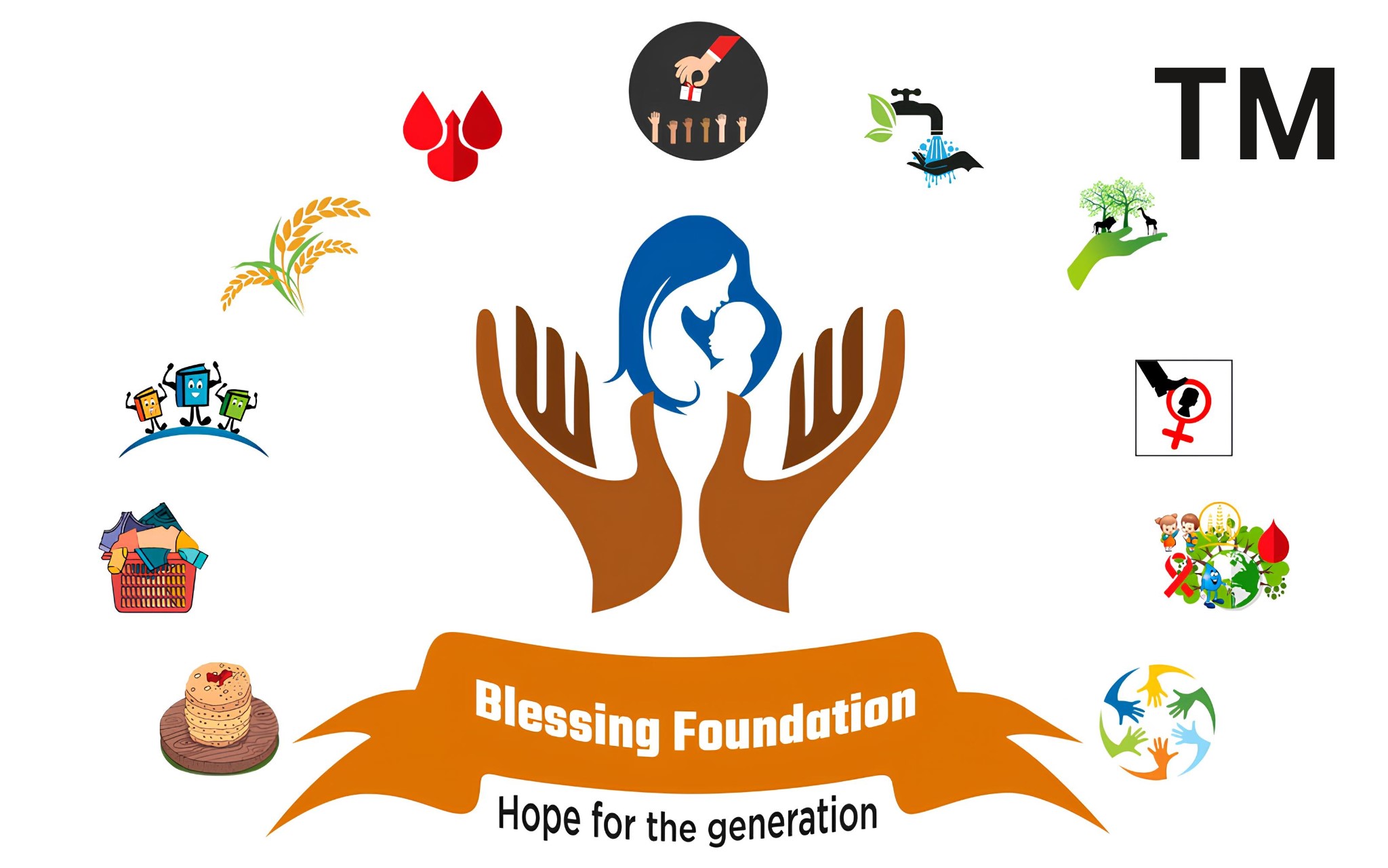 Blessing Foundation Popup Logo