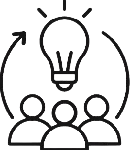 Community-driven environmental solutions icon